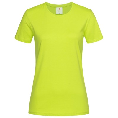 T-Shirt Classic-T Crew Neck colore bright lime taglia S