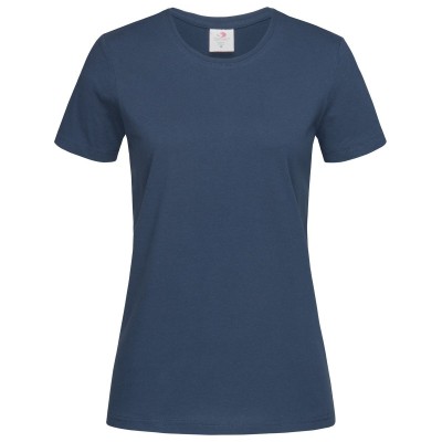 T-Shirt Classic-T Crew Neck colore navy blue taglia S