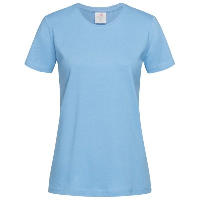 T-Shirt Classic-T Crew Neck colore light blue taglia S