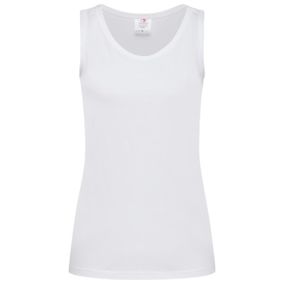 T-Shirt Classic Tank Top colore white taglia S