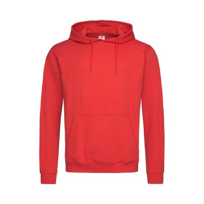 Felpe Hooded Sweatshirt colore scarlet red taglia XXL