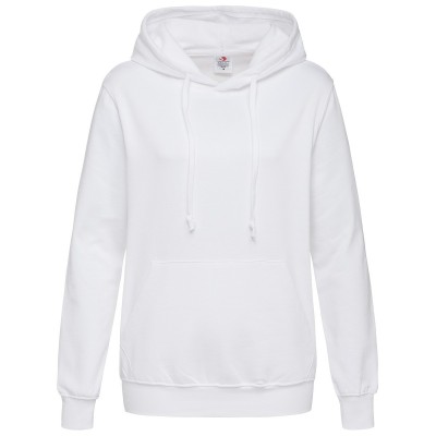 Felpe Hooded Sweatshirt colore white taglia S