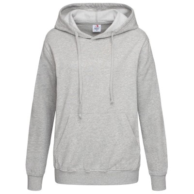 Felpe Hooded Sweatshirt colore grey heather taglia S