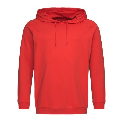 Felpe Unisex Hooded Sweatshirt colore scarlet red taglia L