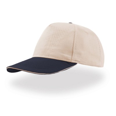 Cappelli Start Five Sandwich colore ecru-navy taglia UNICA