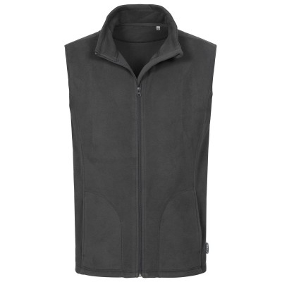 Pile Active Fleece Vest colore grey steel taglia S
