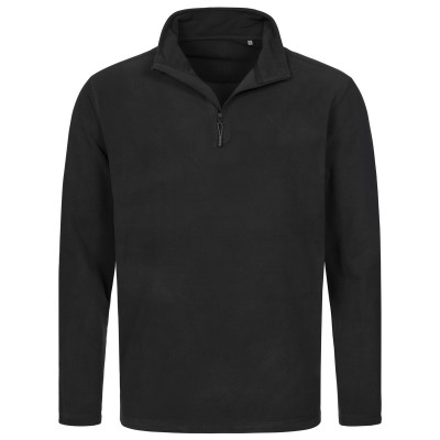 Pile Active Fleece Half-Zip colore black opal taglia S