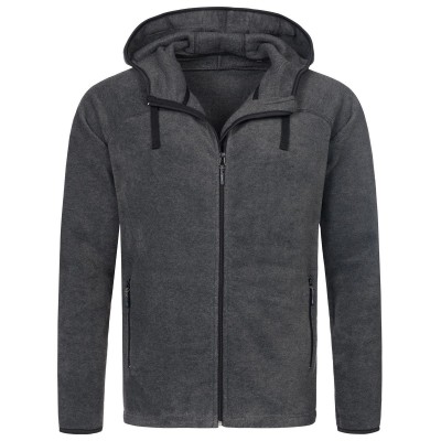Pile Active Power Fleece Jacket colore anthra heather taglia L