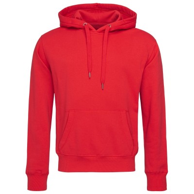 Felpe Active Sweat Hoody colore crimson red taglia S
