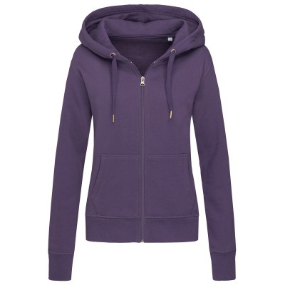 Felpe Active Sweatjacket colore deep berry taglia S