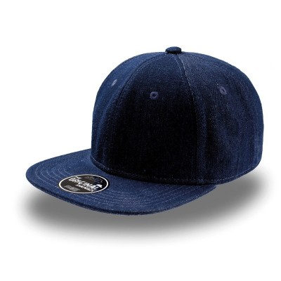 Cappelli Snap Denim colore navy taglia UNICA