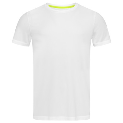 T-Shirt Active 140 Crew Neck colore white taglia S