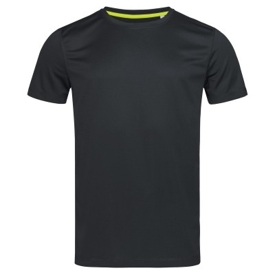 T-Shirt Active 140 Crew Neck colore black opal taglia S