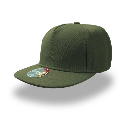 Cappelli Snap Five colore olive taglia UNICA