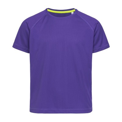 T-Shirt Active 140 Raglan colore deep lilac taglia S