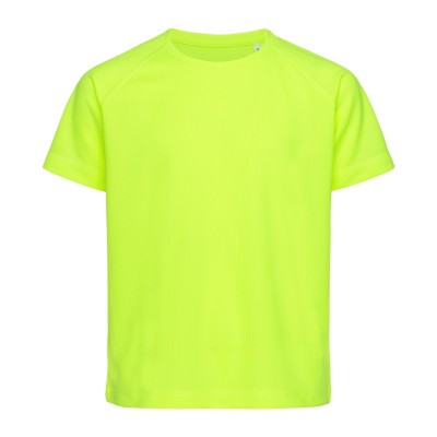 T-Shirt Active 140 Raglan colore cyber yellow taglia S