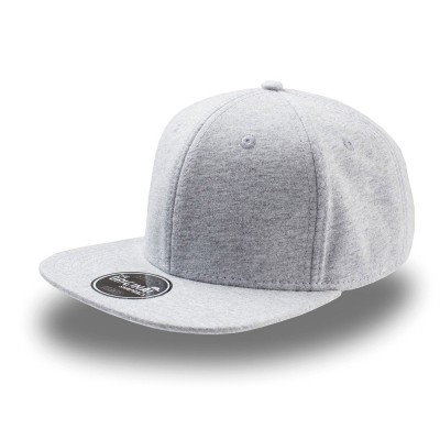 Cappelli Snap Jersey colore grigio-melange taglia UNICA