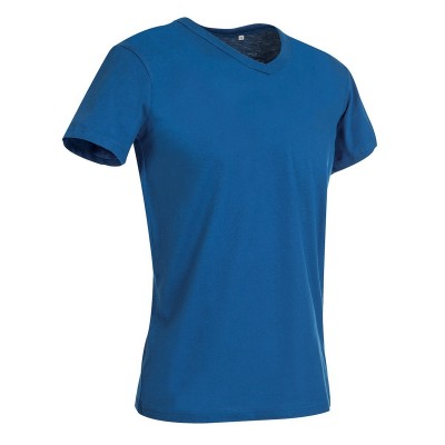 T-Shirt Ben V-Neck colore king blue taglia S