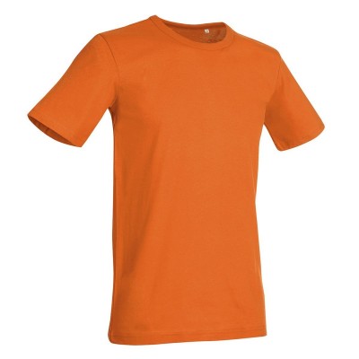 T-Shirt Morgan Crew Neck colore pumpkin taglia S