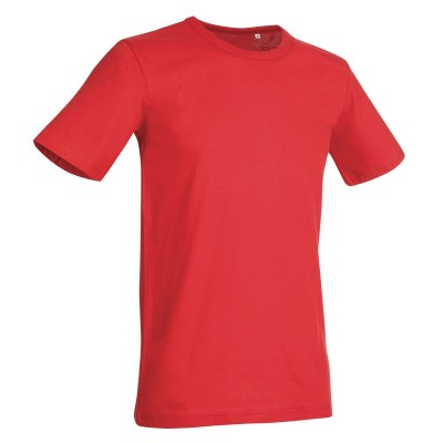 T-Shirt Morgan Crew Neck colore crimson red taglia S