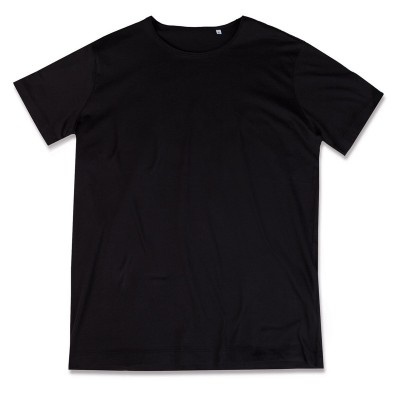 T-Shirt Finest Cotton-T colore black opal taglia S