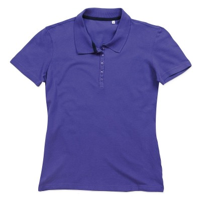 Polo Hanna Polo colore deep lilac taglia S