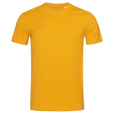 T-Shirt James Organic Crew Neck colore indian yellow taglia S