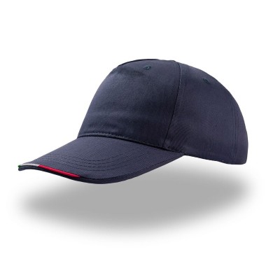 Cappelli Start Five Italia colore navy taglia UNICA