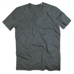 T-Shirt Shawn Slub V-Neck 2