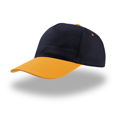 Cappelli Start Five colore navy-yellow taglia UNICA