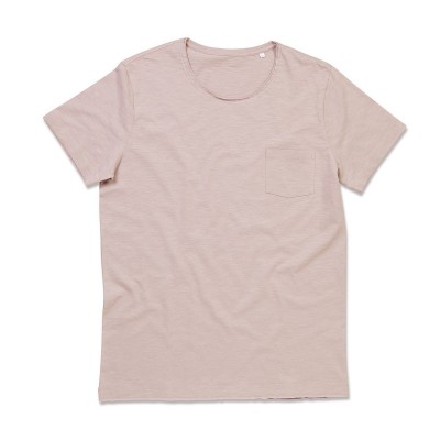 T-Shirt Shawn Oversized Slub Crew Neck colore powder rose taglia S