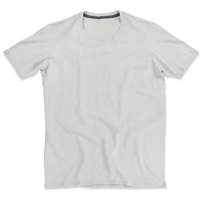 T-Shirt Clive Crew Neck colore powder grey taglia S