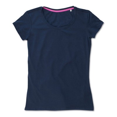 T-Shirt Claire Crew Neck colore marina blue taglia S