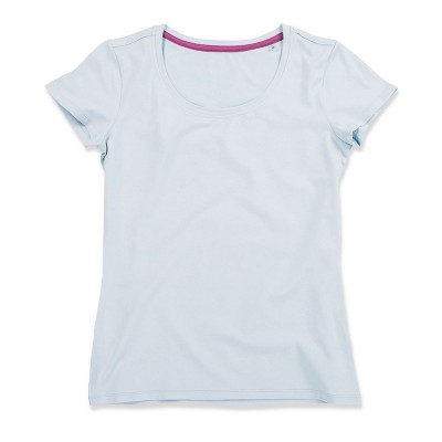 T-Shirt Claire Crew Neck colore powder blue taglia S