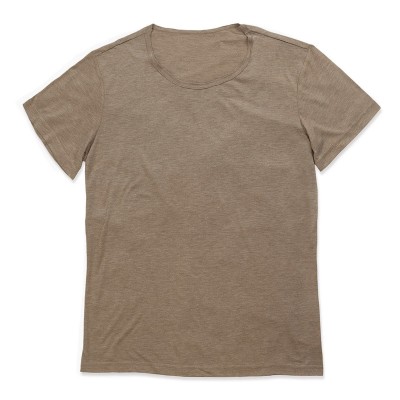 T-Shirt David Oversized Crew Neck colore vintage brown taglia S