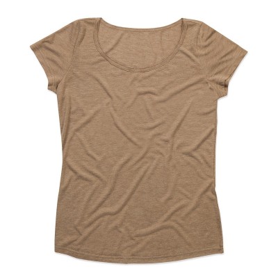 T-Shirt Daisy Oversized Crew Neck colore vintage brown taglia S