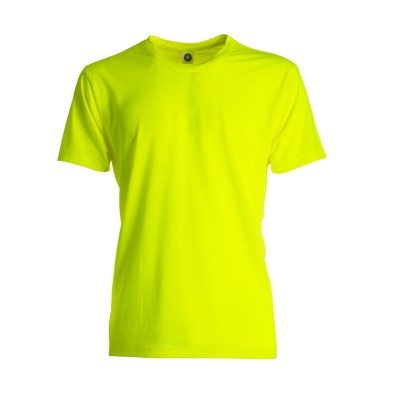 T-Shirt Mens Performance T-Shirt colore Fluorescent Yellow taglia S