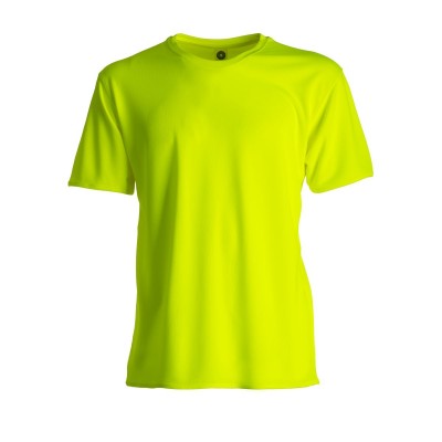 T-Shirt Ultra Tech Sublimation and Performance T-Shirt colore Fluorescent Yellow taglia S