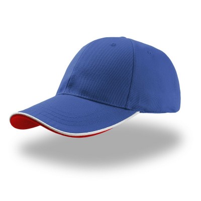 Cappelli Zoom Piping Sandwich colore royal taglia UNICA