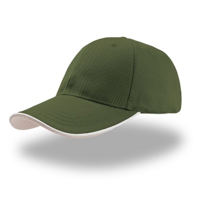 Cappelli Zoom Piping Sandwich colore green taglia UNICA