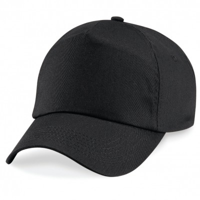 Cappelli Original 5 Panel Cap colore black taglia UNICA