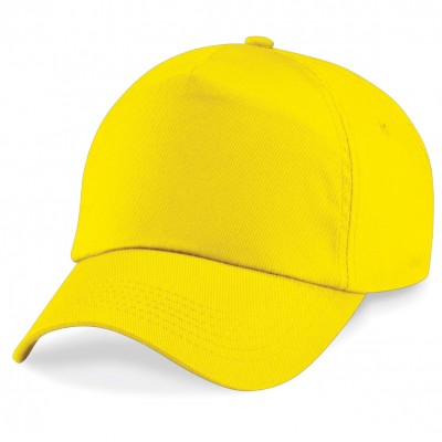 Cappelli Original 5 Panel Cap colore yellow taglia UNICA