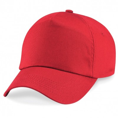 Cappelli Original 5 Panel Cap colore bright red taglia UNICA