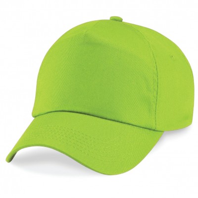 Cappelli Junior Original 5 Panel Cap colore lime green taglia UNICA