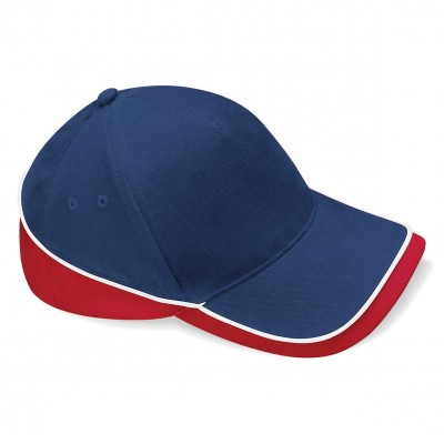 Cappelli Teamwear Competition Cap colore french navy/classic red/white taglia UNICA