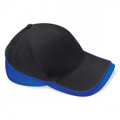 Cappelli Teamwear Competition Cap colore black/bright royal taglia UNICA