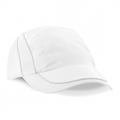 Cappelli Coolmax Flow Mesh Cap colore white taglia UNICA