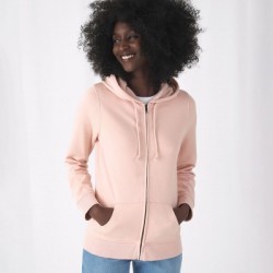 Felpe Organic Zipped Hood /women
