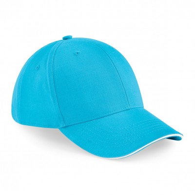 Cappelli Athleisure 6 Panel Cap colore surf blue/white taglia UNICA