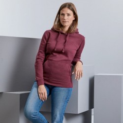 Felpe Ladies´ Authentic Melange Hooded Sweat